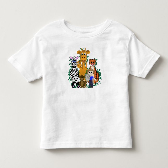 ZOO Boy Toddler T-Shirt (Front)