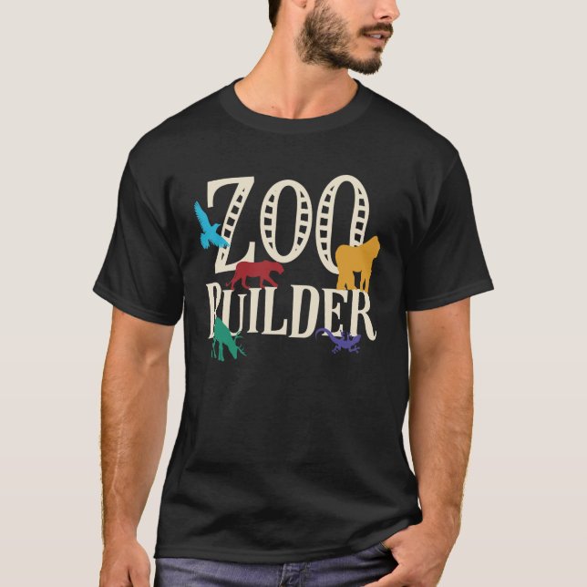 Zoo Builder Ark Board Game T-Shirt (Front)
