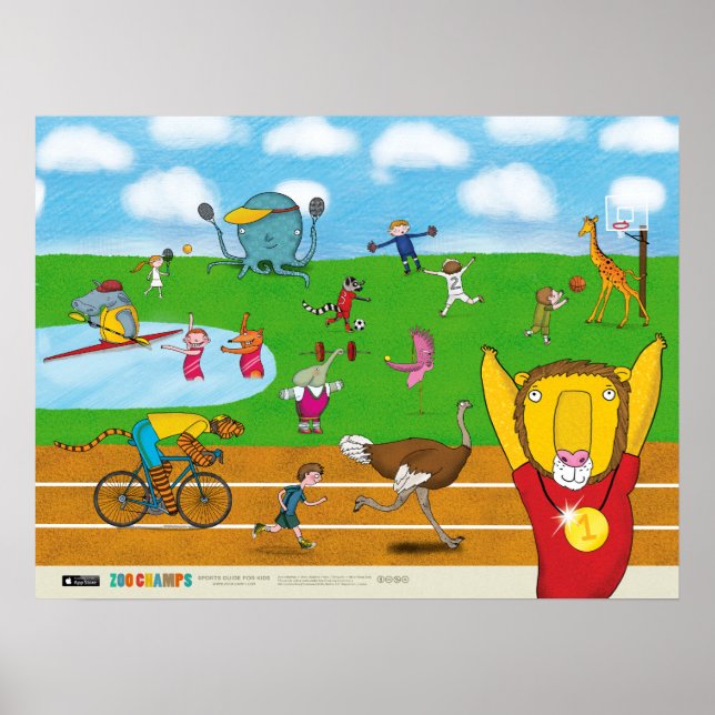 Zoo Champs Poster (Front)