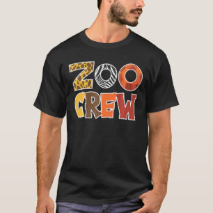 Zoo Crew Funny Safari Summer Vacation Matching Fam T-Shirt