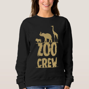 Zoo Crew Safari Animal Zookeeper Zoologist Park Ke Sweatshirt