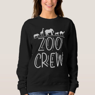 Zoo Crew  Zoo Birthday Party Animal Watching Trip  Sweatshirt