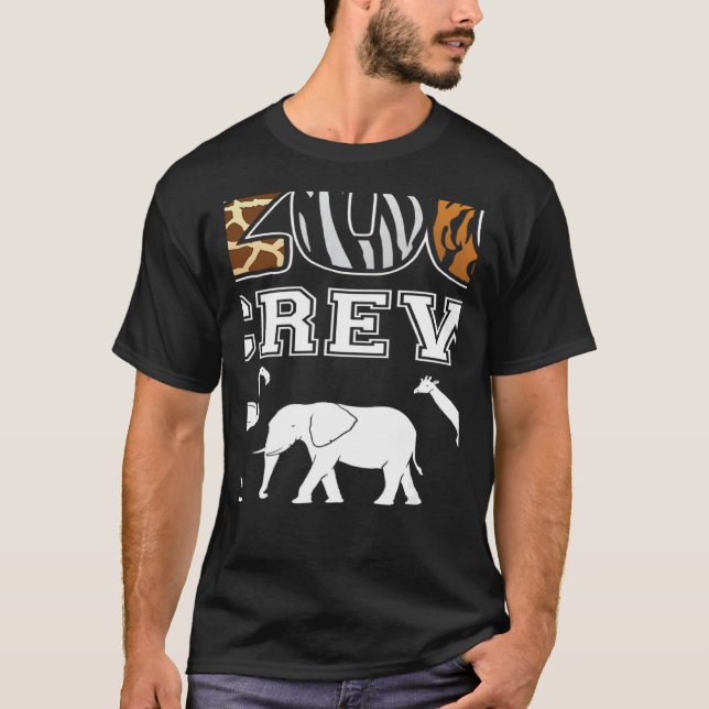 Zoo Crew Zoos Keeping Zoo Keeper Zookeeper Zookeep T-Shirt (Front)