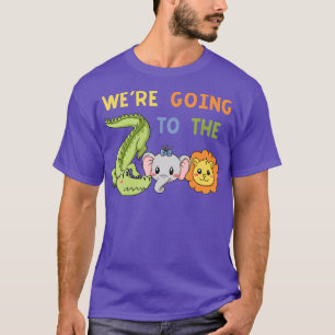 Zoo Crocodile Elephant Lion Animal Park Zookeeper  T-Shirt