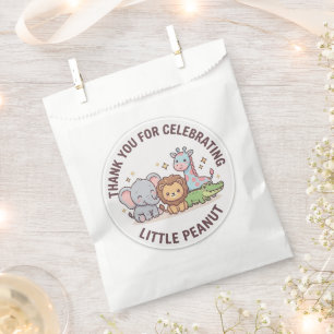 Zoo Cute Animal Kawaii Children Wild Safari Fun Favour Bag