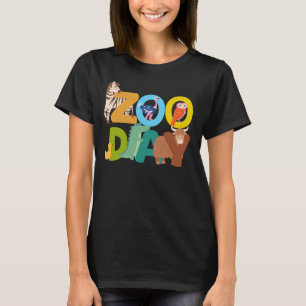 Zoo Day Family, First Zoo Field Trip Safari Squad T-Shirt
