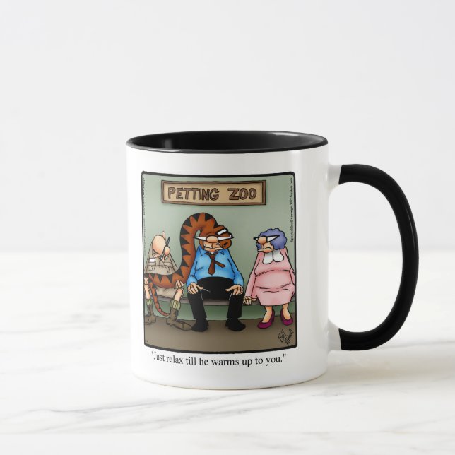 Zoo Docent  Humour Mug  (Right)