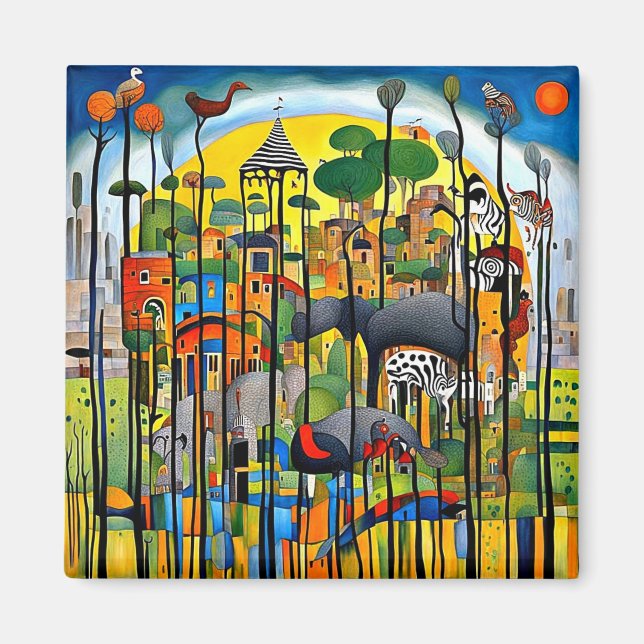 Zoo Dream 1 Magnet (Front)