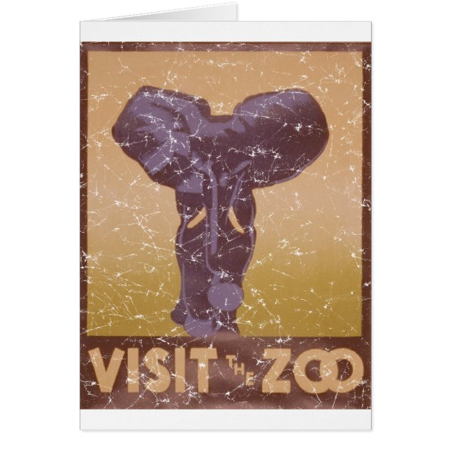 Zoo - Elephant - distressed (Front)