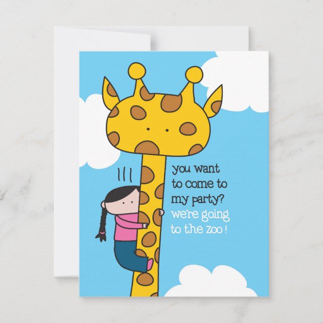 Zoo - Invitation (Front)