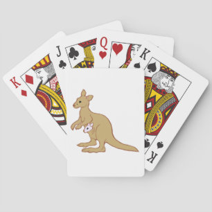 Zoo KANGAROO Playing Cards