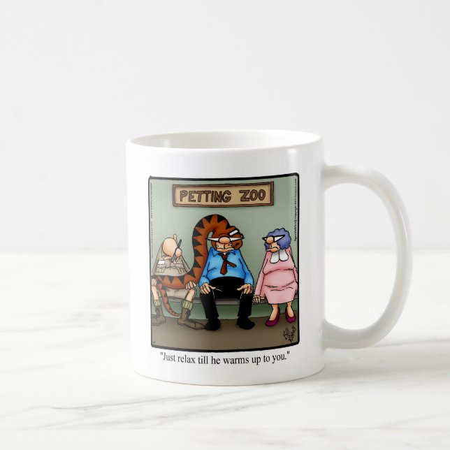 Zoo Keeper Humour Mug Gift (Right)
