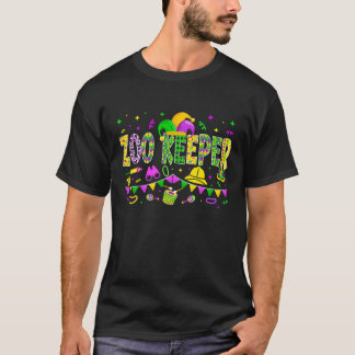 Zoo Keeper  Mardi Gras Carnival Party Women Men T-Shirt