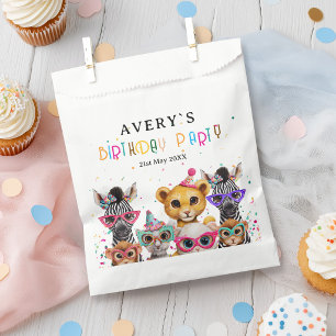 Zoo Kids Birthday Favour Bag