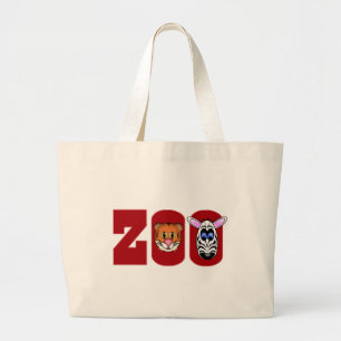 ZOO LARGE TOTE BAG