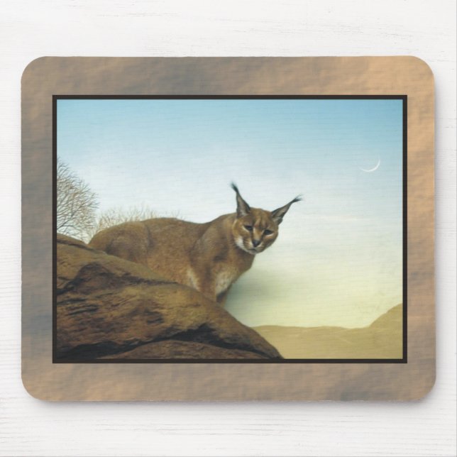 zoo lynx 2 mouse pad (Front)