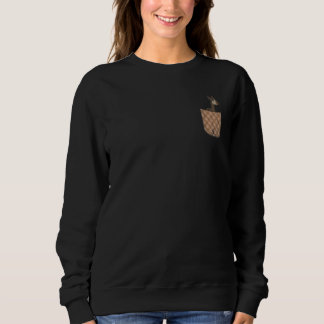 Zoo Okapi Cute Pocket Africa Safari Animal Okapi Sweatshirt