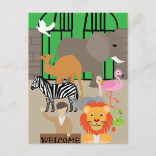Zoo Postcard