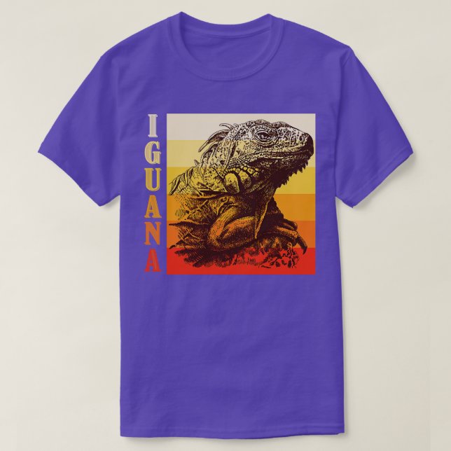 Zoo Reptile Zoo Keeper Gift Iguana T-Shirt (Design Front)