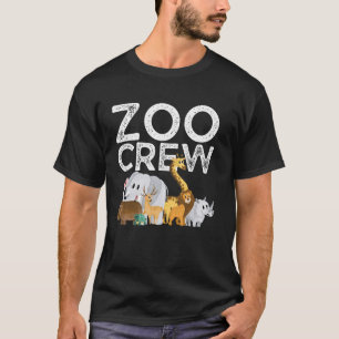 Zoo Safari Crew Zoo Field Trip Wild Squad Matching T-Shirt