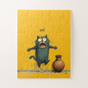 ZOO! Scared Cat Splash – Funny Puzzle