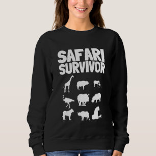 Zookeeper African Savanna And Safari Wild Life Sweatshirt