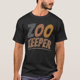 Zookeeper African Savanna Animals Lover Zoo Keeper T-Shirt