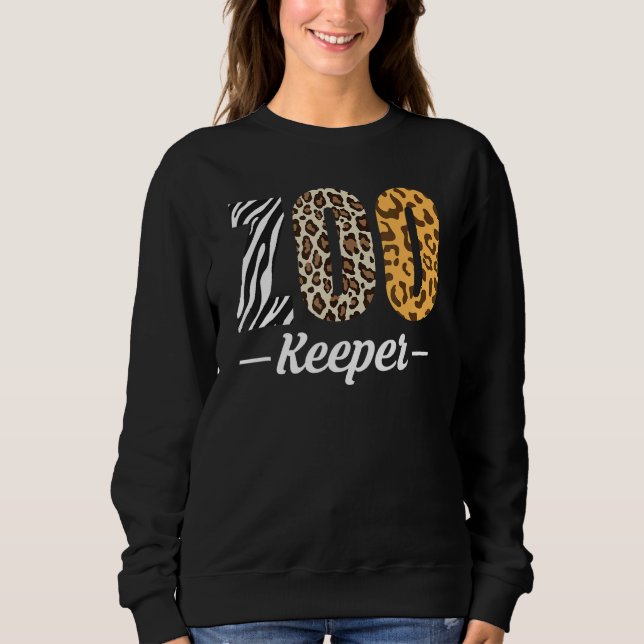 Zookeeper Animal Keeper Sweatshirt (Front)