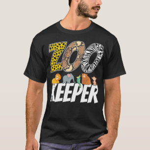 Zookeeper Costume African Savanna Zoo Keeper Anima T-Shirt