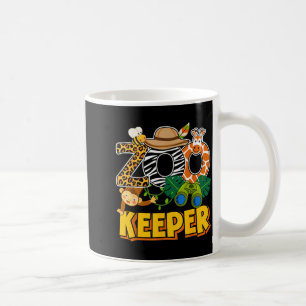 Zookeeper Costume Art Animal Safari Savanna Zoo Coffee Mug