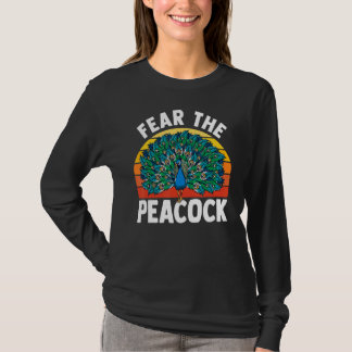 Zookeeper Professional Ornithologist Peacock T-Shirt