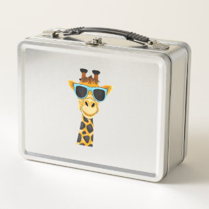 Zookeeper Zoo Crew Wild Print African Safari Squad Metal Lunch Box