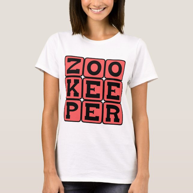 Zookeeper, Zoo Employee T-Shirt (Front)