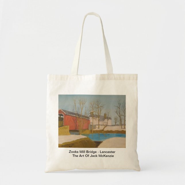 Zooks Mill Bridge - Lancaster Tote Bag (Front)