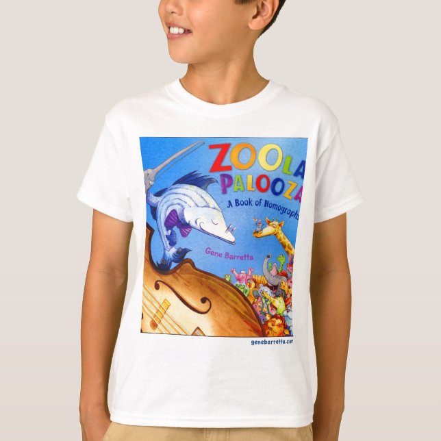Zoola Palooza Cover T-Shirt (Front)