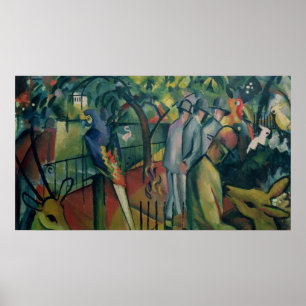 Zoological Garden I, 1912 Poster