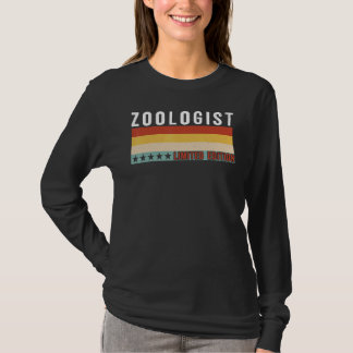 Zoologist Job Title Profession Worker Appreciation T-Shirt