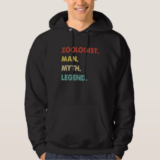 Zoologist Man Myth Legend  1 Hoodie