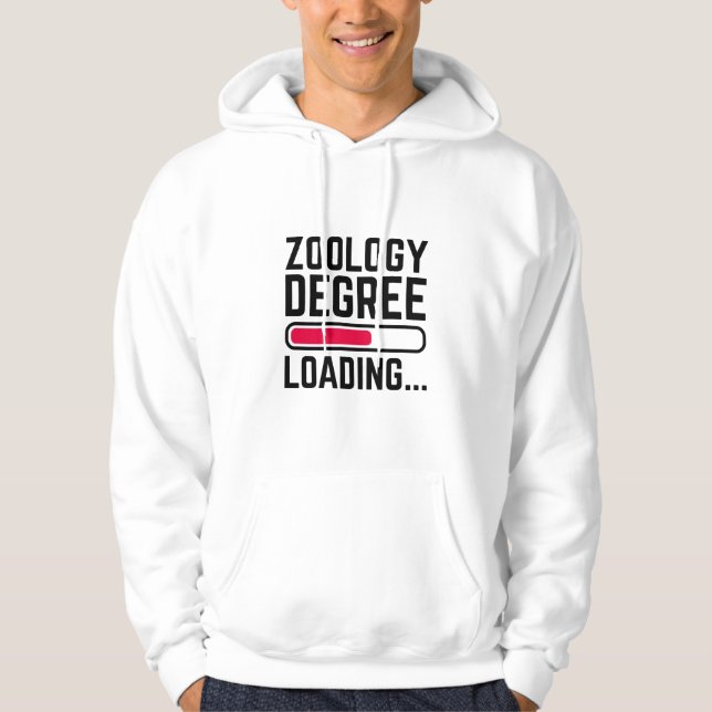 Zoology Degree Loading Hoodie (Front)