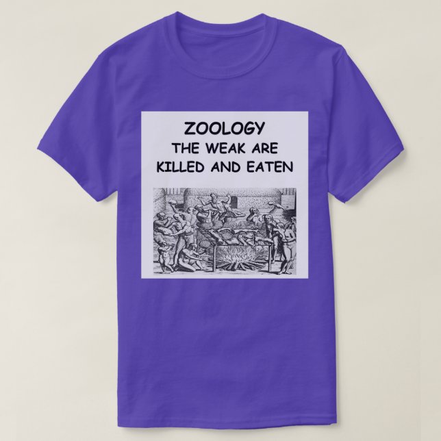 Zoology Joke 1 T-Shirt (Design Front)