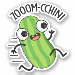 Zoom-cchini Funny Zucchini Pun 