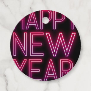 Zoom In Purple Gradient New Year Favour Tags