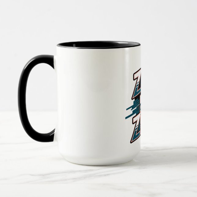 Zoom Past Zenith Rocket Mug – Fuel Your Ambitions (Left)