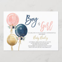Zoom virtual Gender reveal party