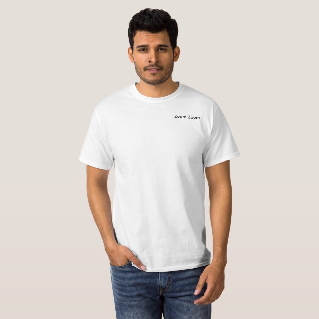 zoom zoom mazdaspeed turbo car shirt speed3 (Front Full)