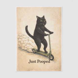 Zoomies Kitty  Tissue Paper