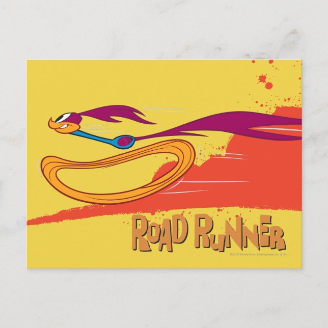 Zooming ROAD RUNNER™ Postcard (Front)