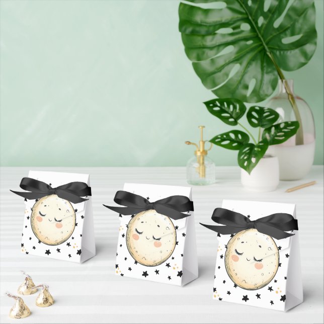 Zooming to the Moon Favour Box (Multiple)