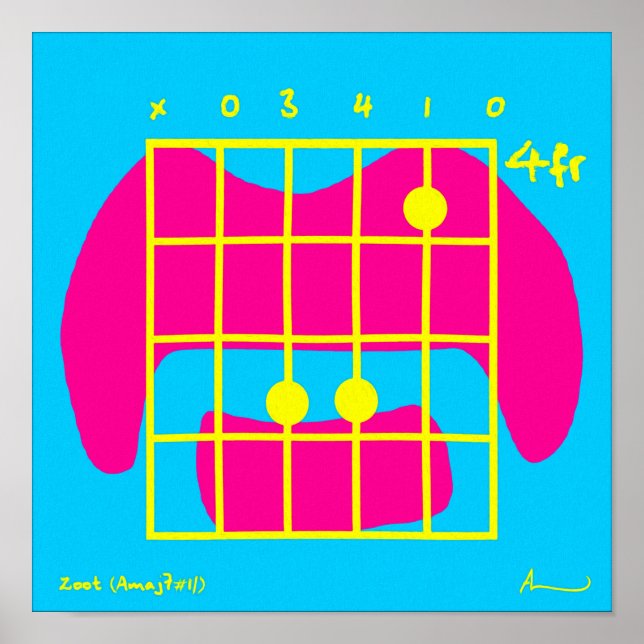 Zoot (Amaj7#11) Poster (Front)