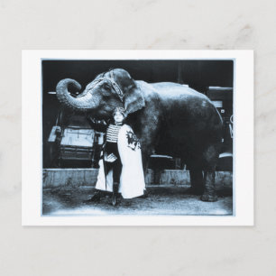 Zora and Trilby 1916 Postcard